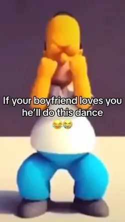 My boyfriend dance
