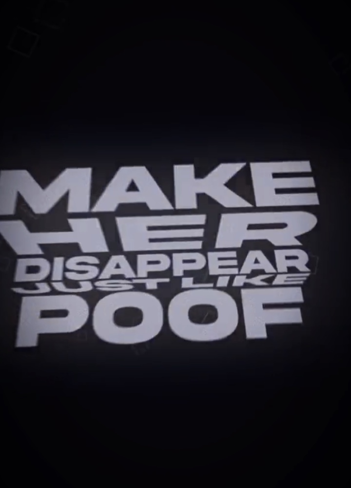 Disparaître comme Poof