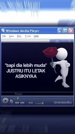 tapi dia lebih muda
