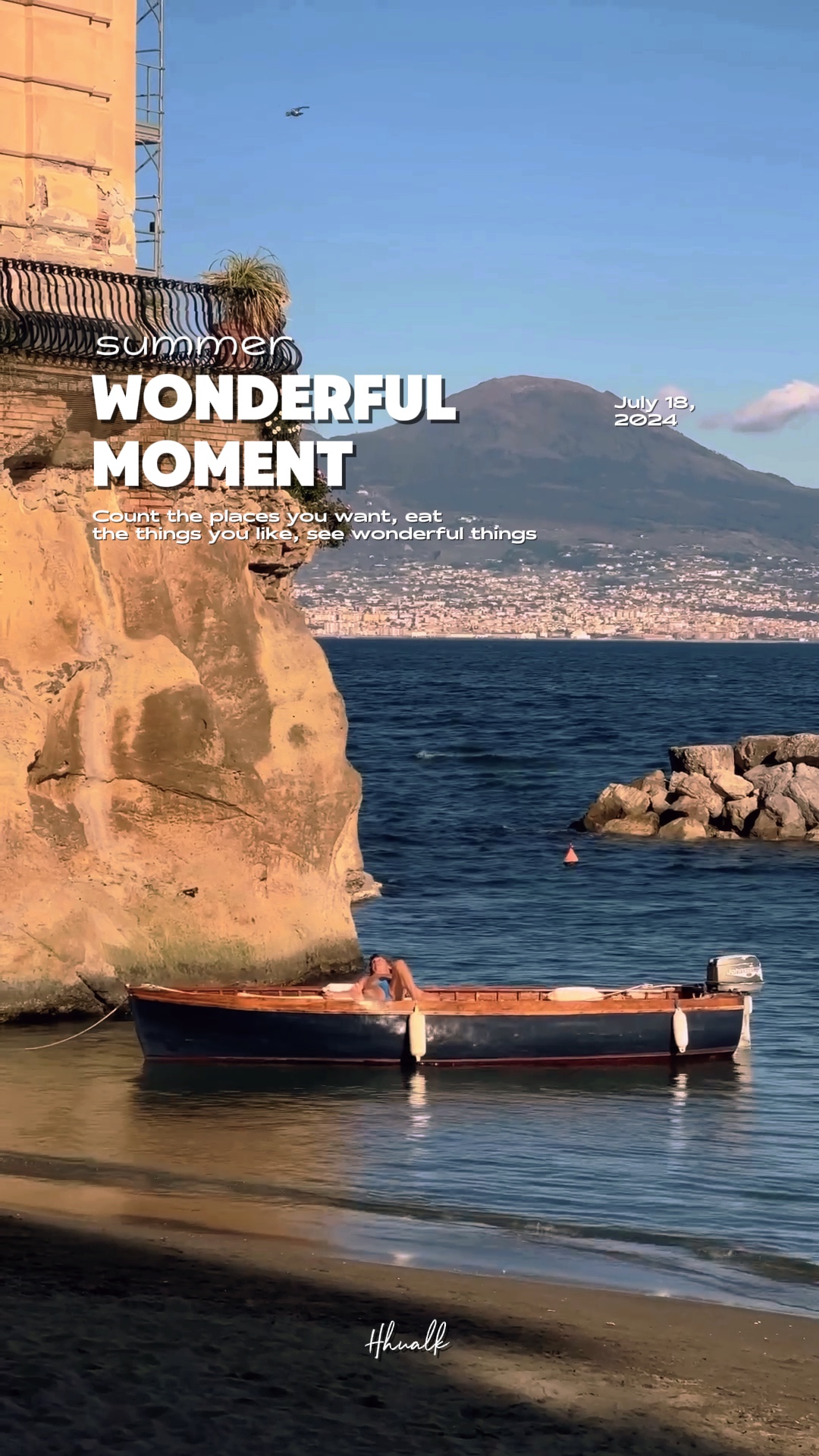 Wonderful moment