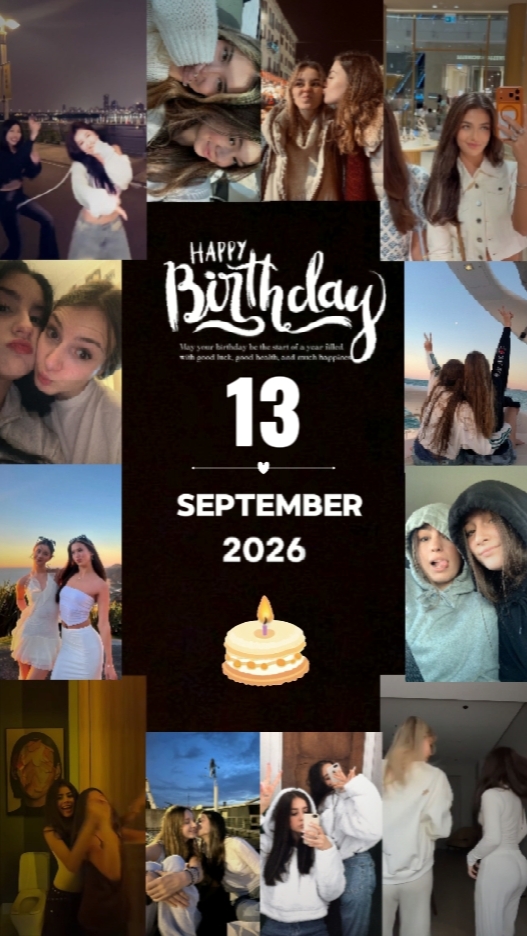 Bday Bestie 13 Sept