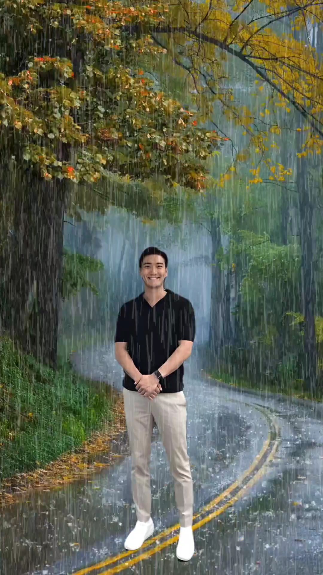 Borda da floresta tropical