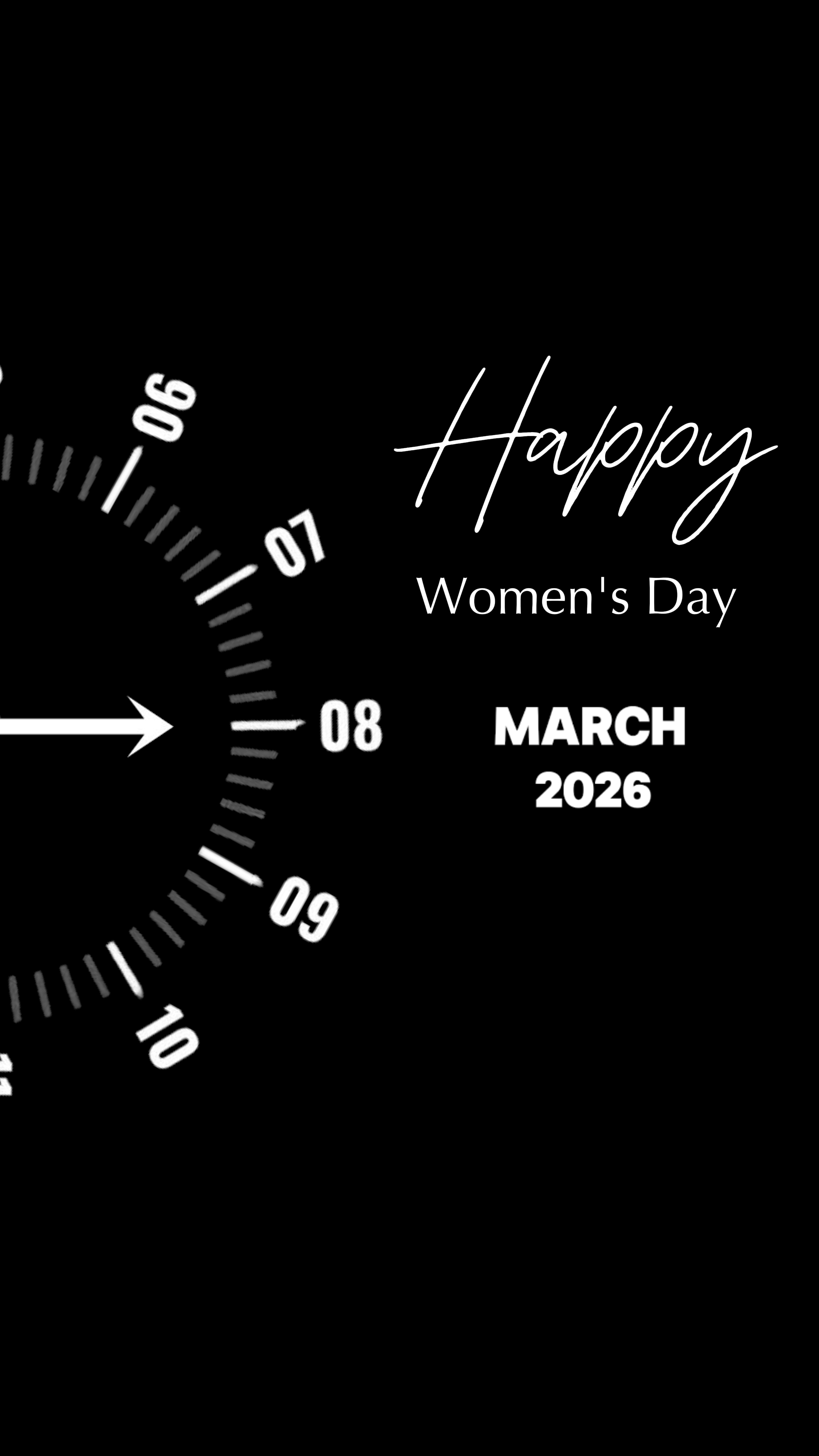 Feliz dia da mulher