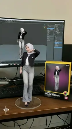 miniatur trend 3D 