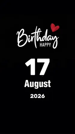 Hbd 17 August 2026