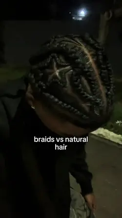 braids vs natural