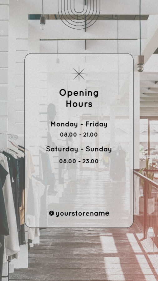 Horário De Abertura