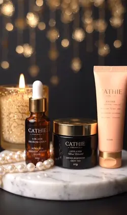 ASMR skincare ritual