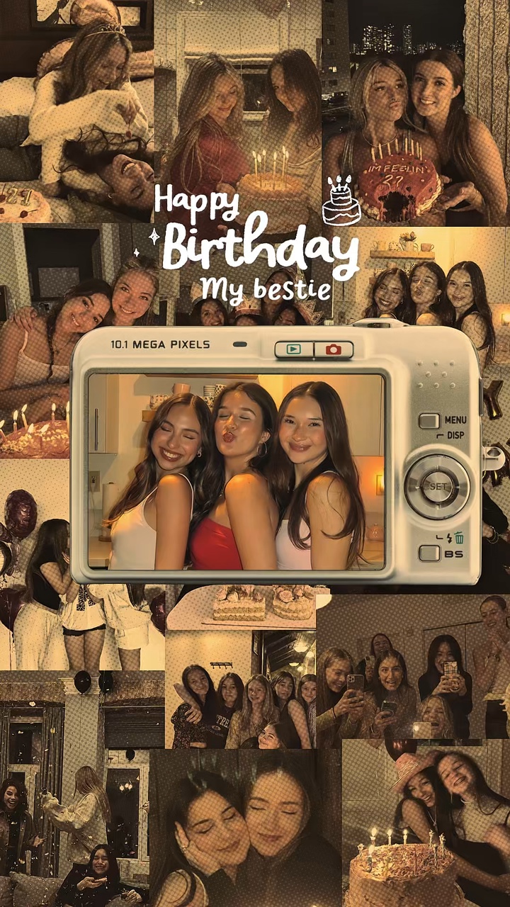 Birthday my bestie 🤍