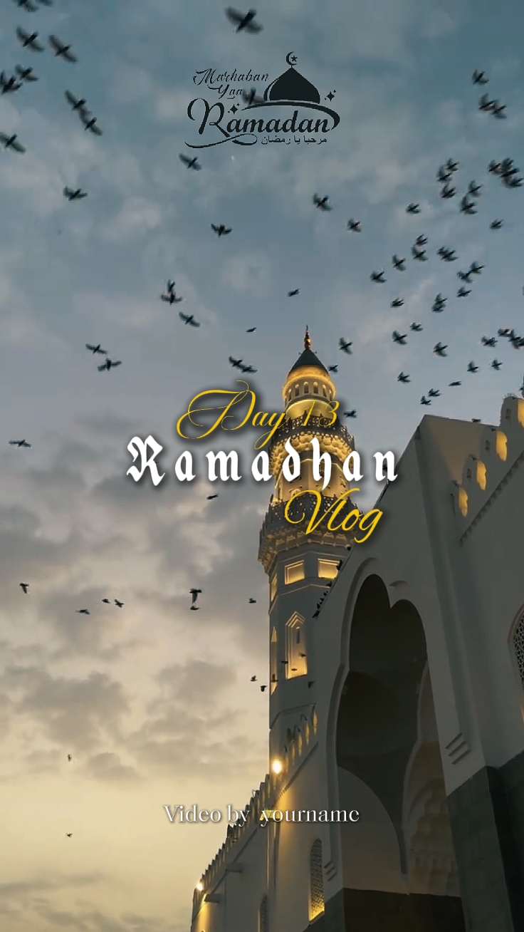 Pembukaan Vlog Ramadha