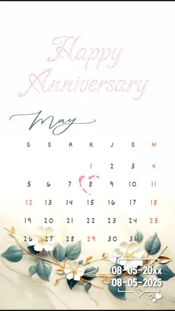 Anniversary 8 may