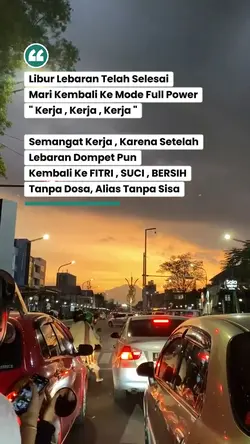 libur telah usai