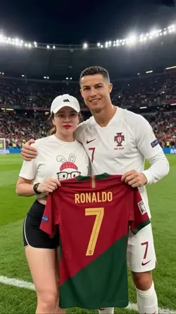 WITH MY IDOL CR7