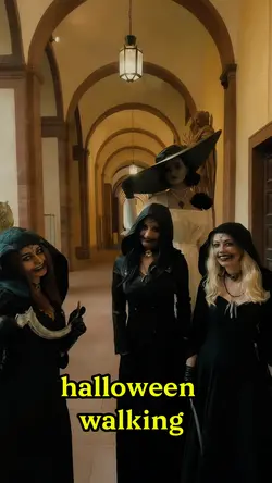 halloween walking