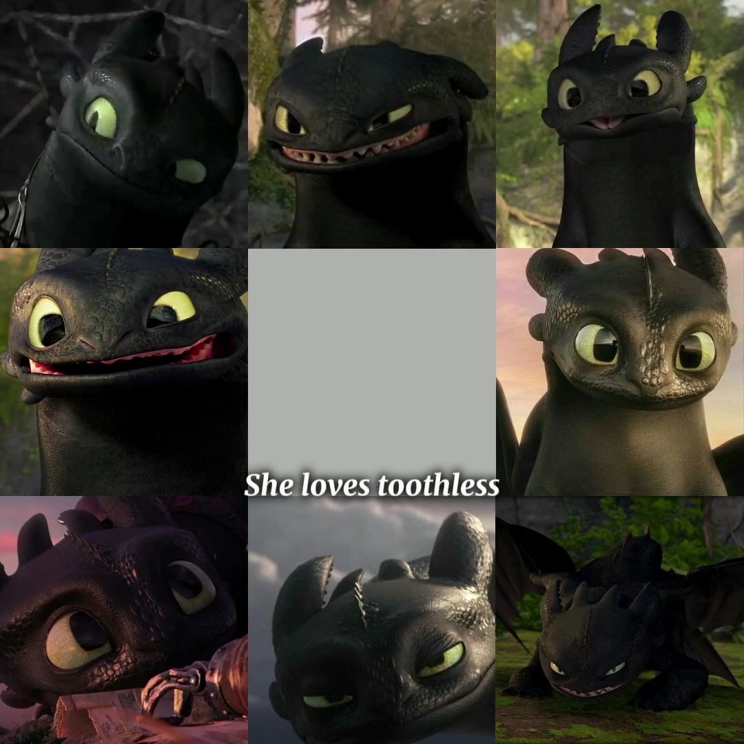 free toothless dragon edit that make you tingle - Pippit