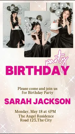 Birthday invitation