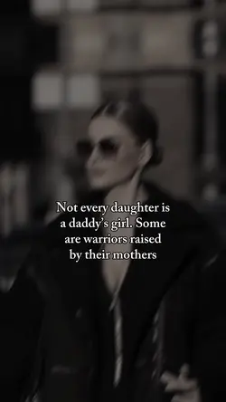 Not a daddy’s girl