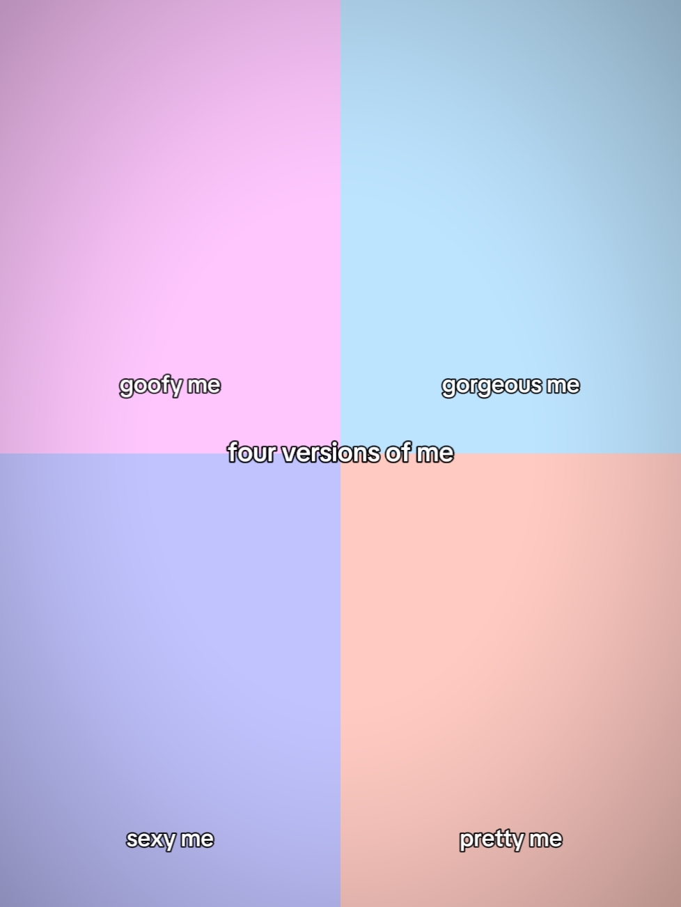 Quatre versions de moi
