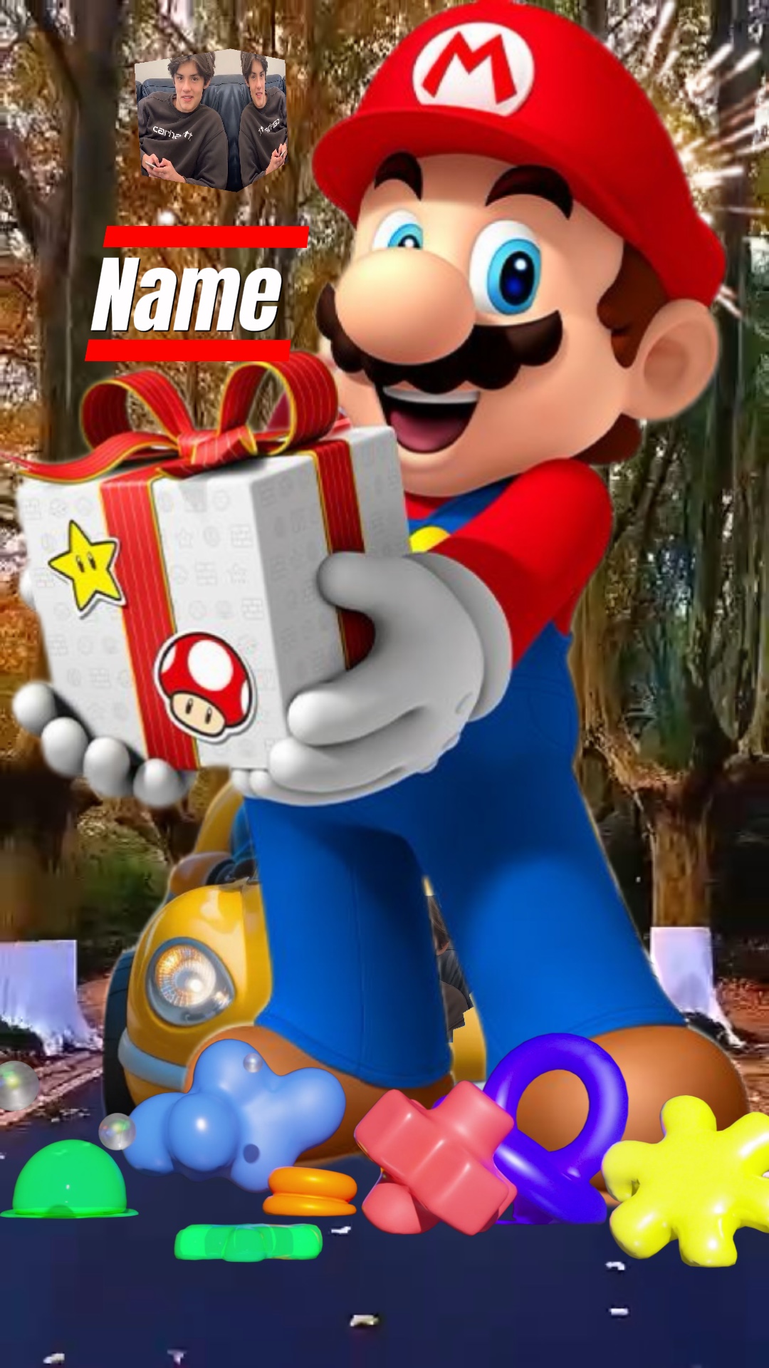 Cumpleaños con Mario