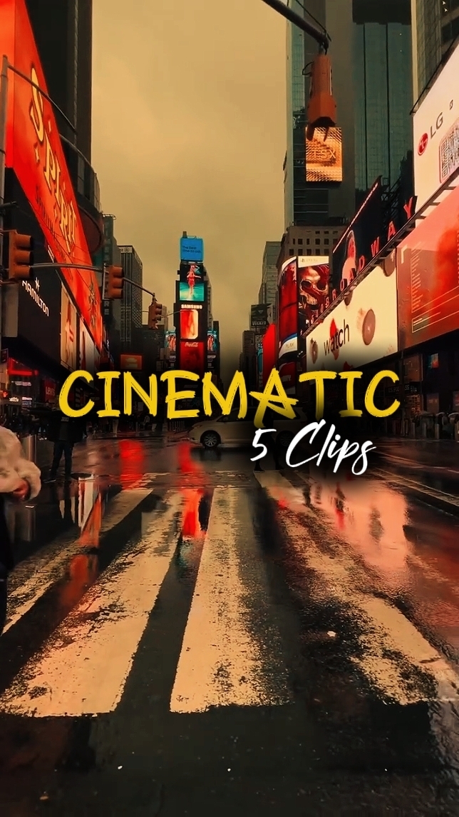 5 Clips Cinematic 