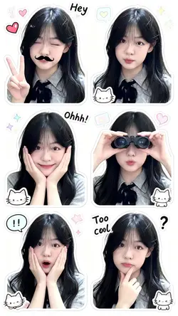 Trend sticker cute