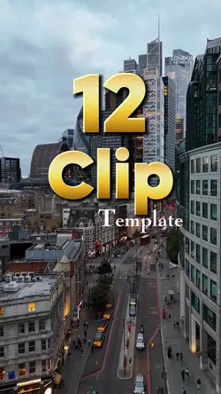 12 clip Template 