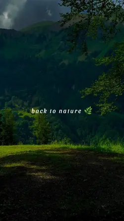back to nature