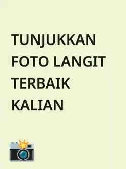 tunjukan foto langit