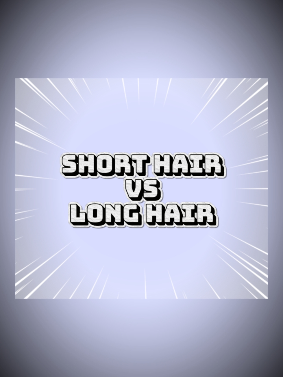 kısa vs uzun saç