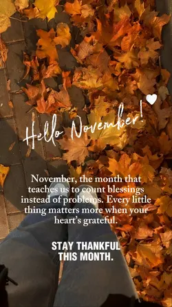 Hello November