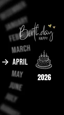 BIRTHDAY APRIL