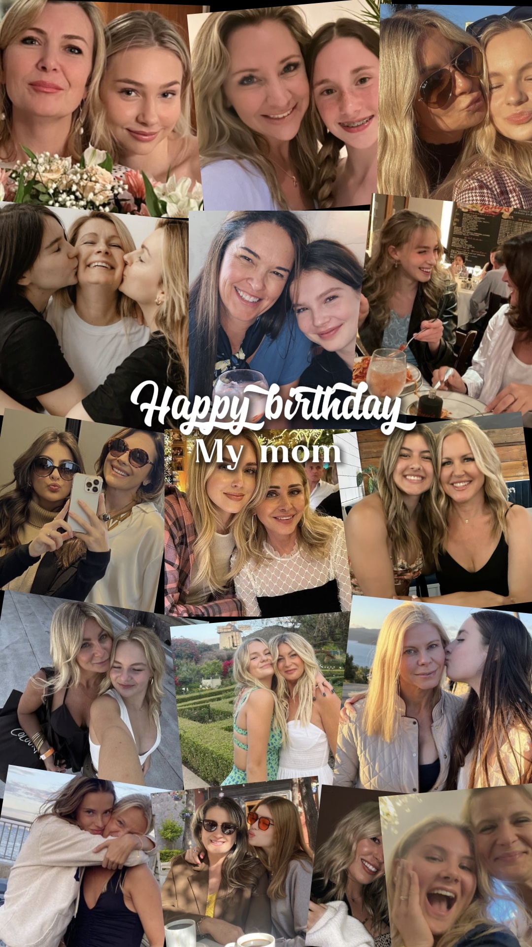 Birthday my mom