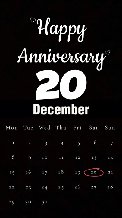 Anniv 20 décembre 