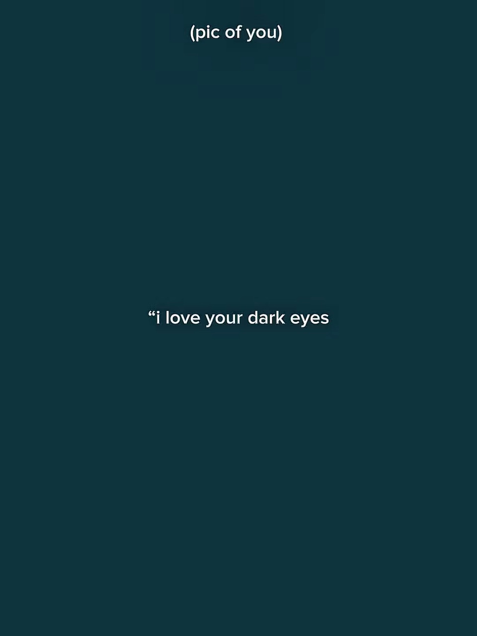 Tes yeux