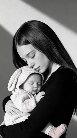 Photoshoot with baby