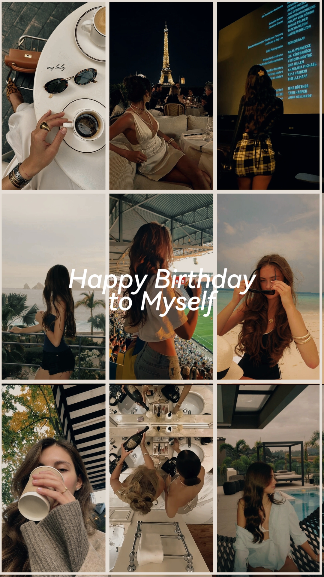 Joyeux anniversaire moi-même