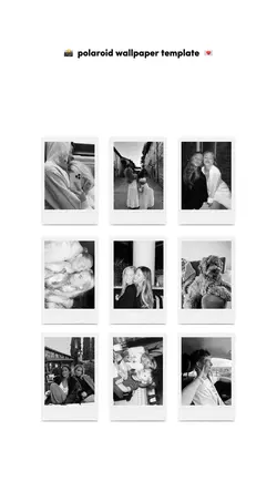 wallpaper polaroid