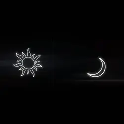 sun and moon