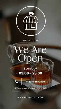 story : we are open