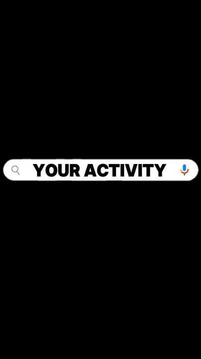 Your activity