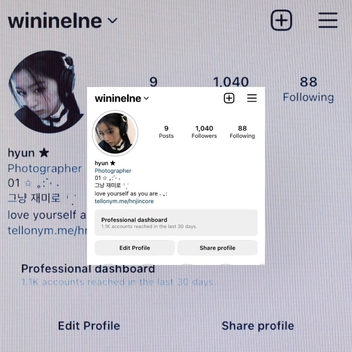 Perfil de Instagram 