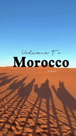 welcome to Morocco