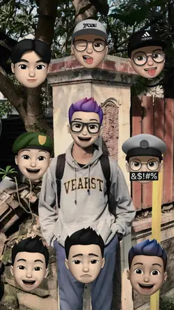 stiker bisa di geser