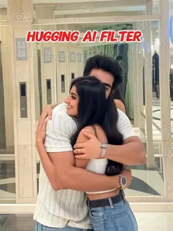 Hugging Couple Ai