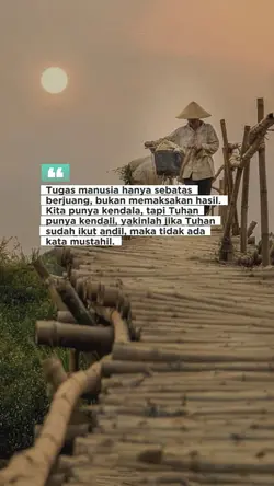 tugas manusia hanya