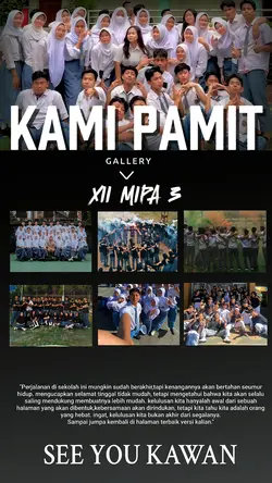 buat perpisahan nih