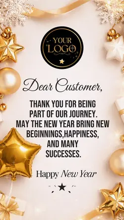 New Year's card