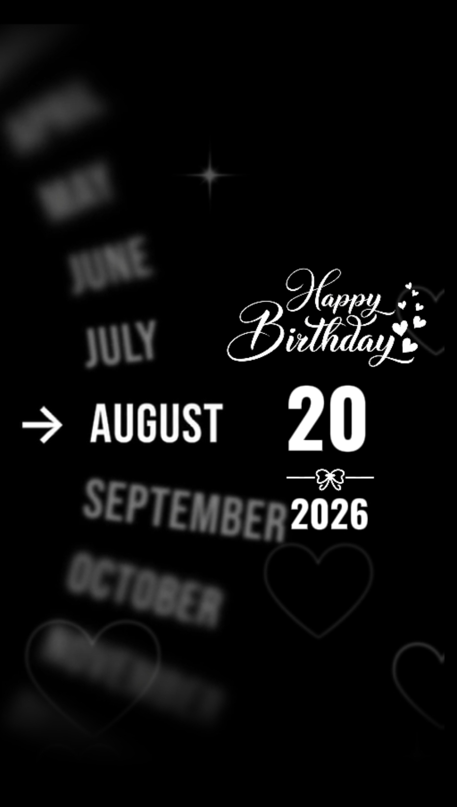 BDAY WIFE 20 AUGUST