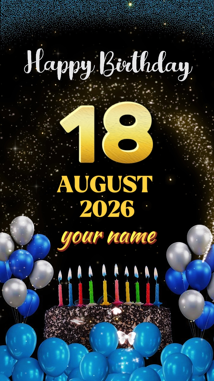 Birthday 18 August 
