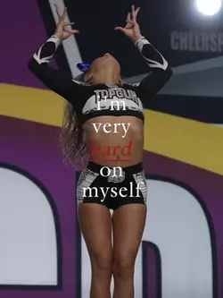 being a athlete..